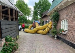Houtwormbestrijding zonder chemicaliën in monumentale woning in Lexmond
